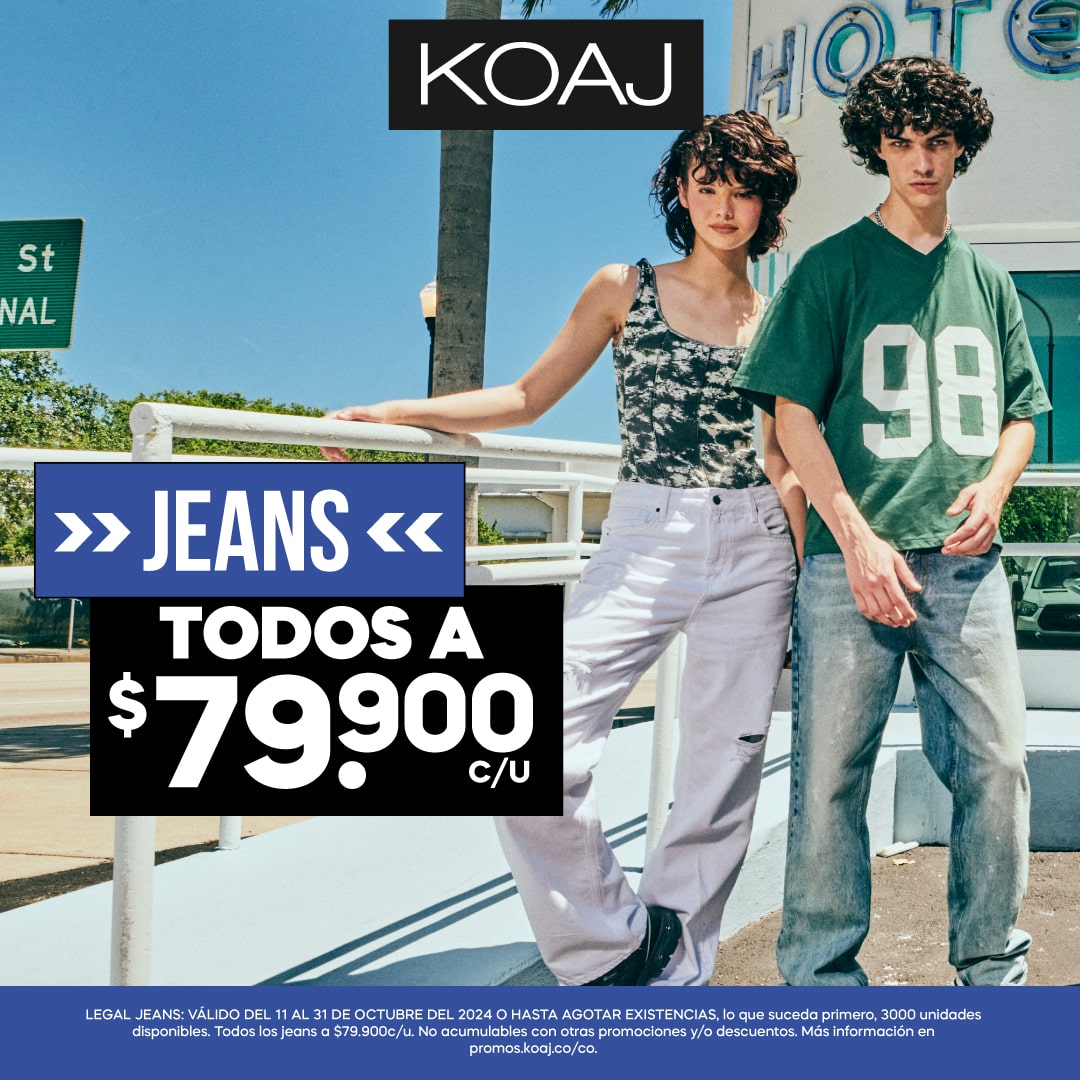 ¡ JEANS A $79.900 !