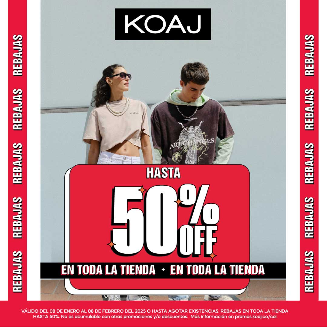 ¡ HASTA EL 50% EN TODA LA TIENDA !