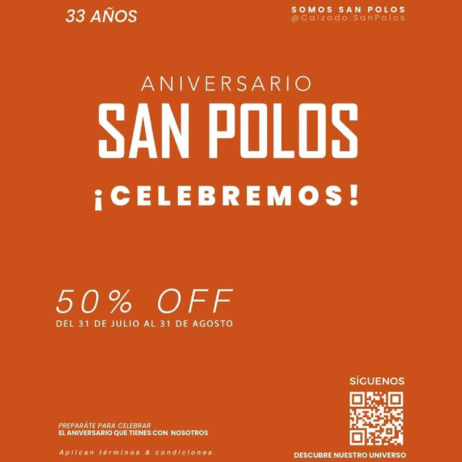¡ 50% OFF !
