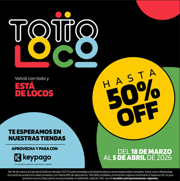 ¡LLEGÓ TOTTO LOCO!