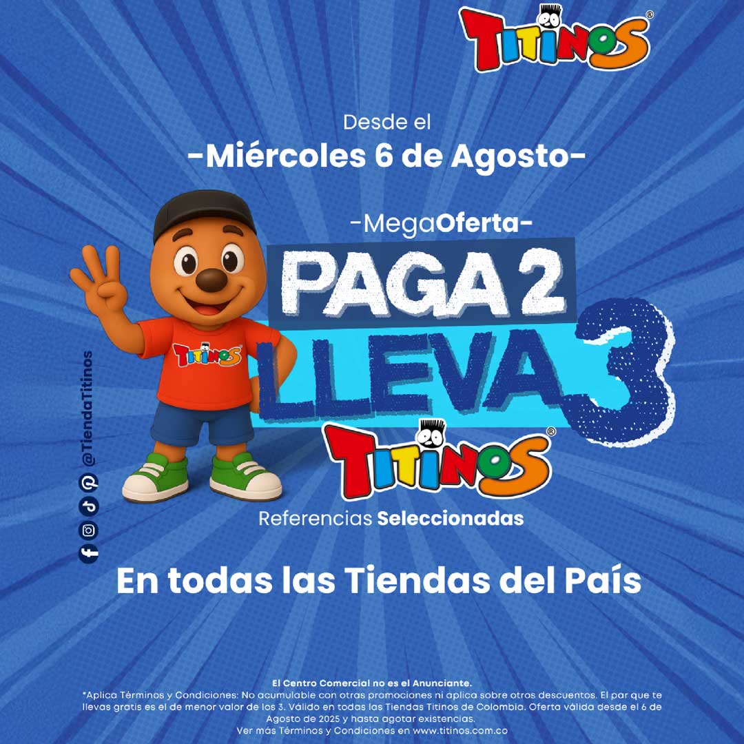 ¡ PAGUE 2 Y LLEVA 3 !