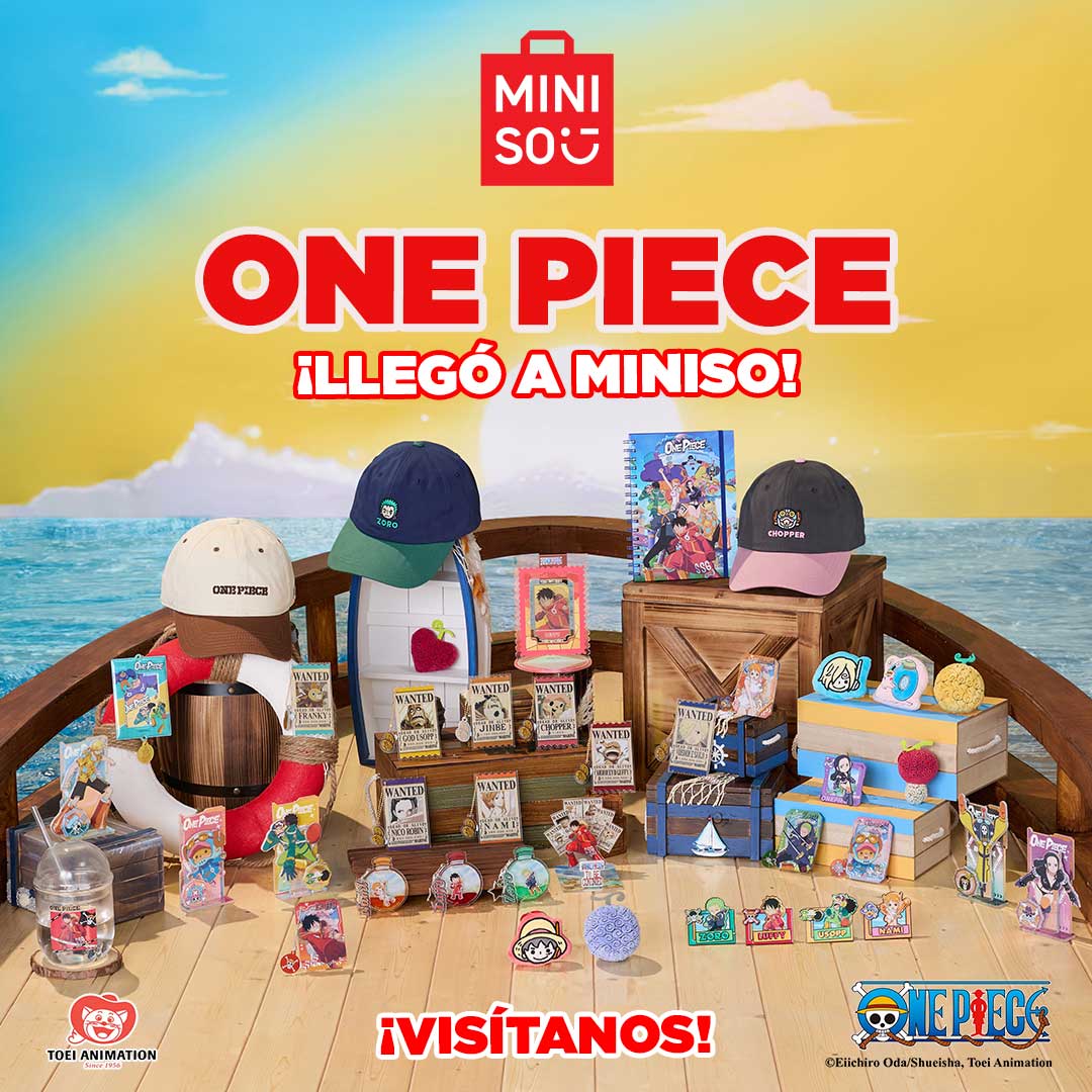 ¡ ONE PIECE LLEGO A MINISO !