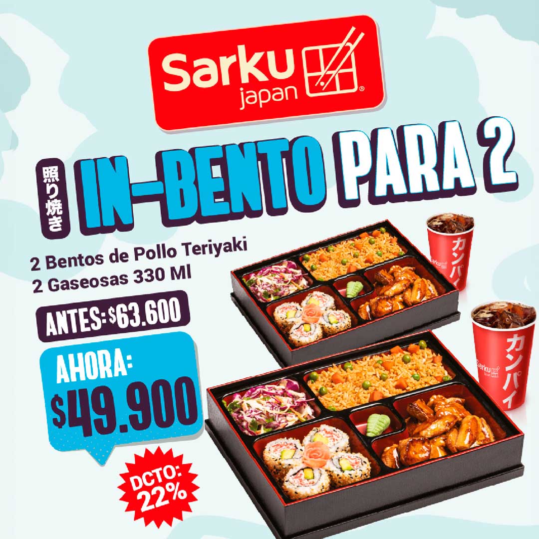 ¡ IN-BENTO PARA 2 !