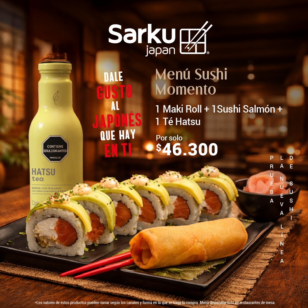 ¡ SUSHI DEL MOMENTO !