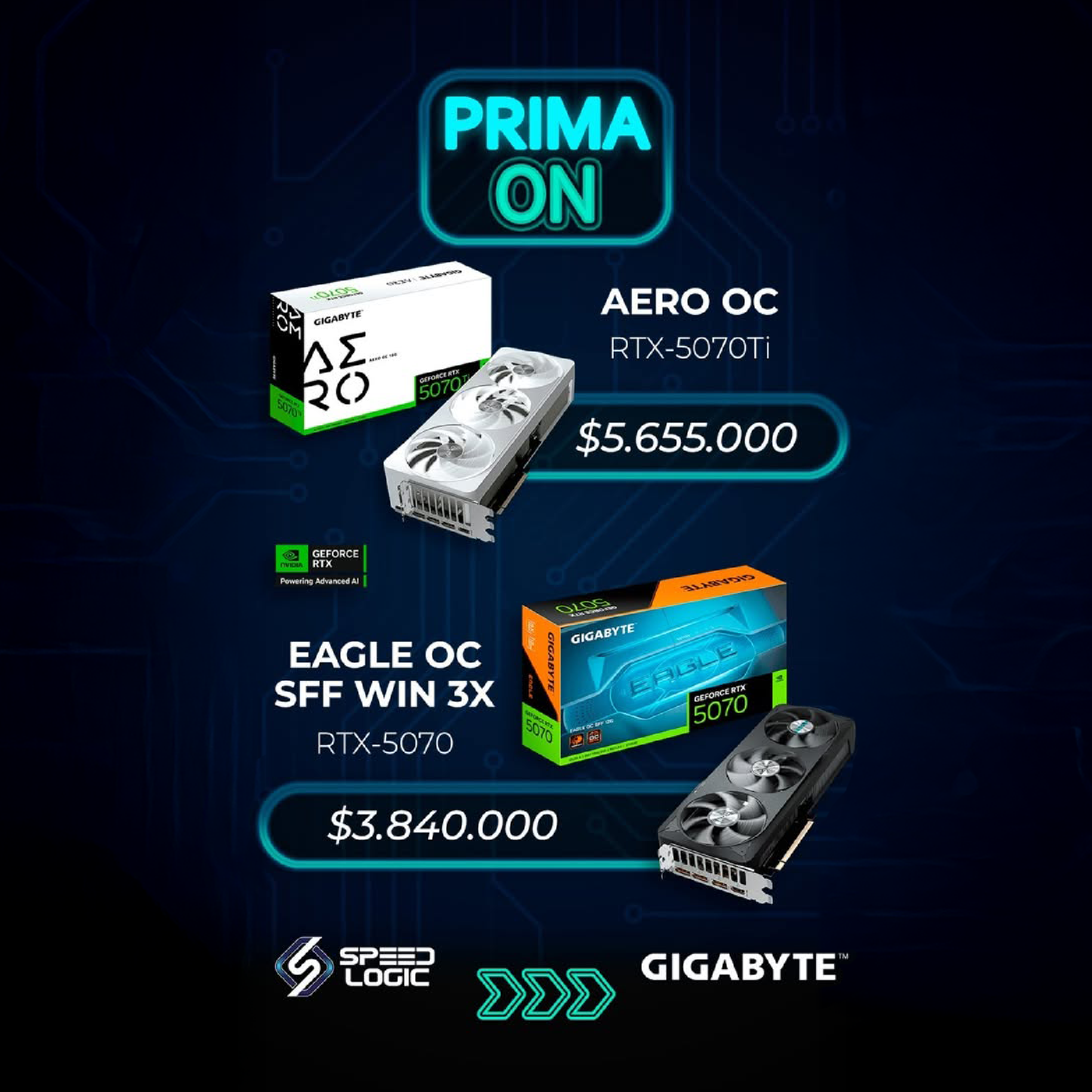 ¡ PRIMA ON !