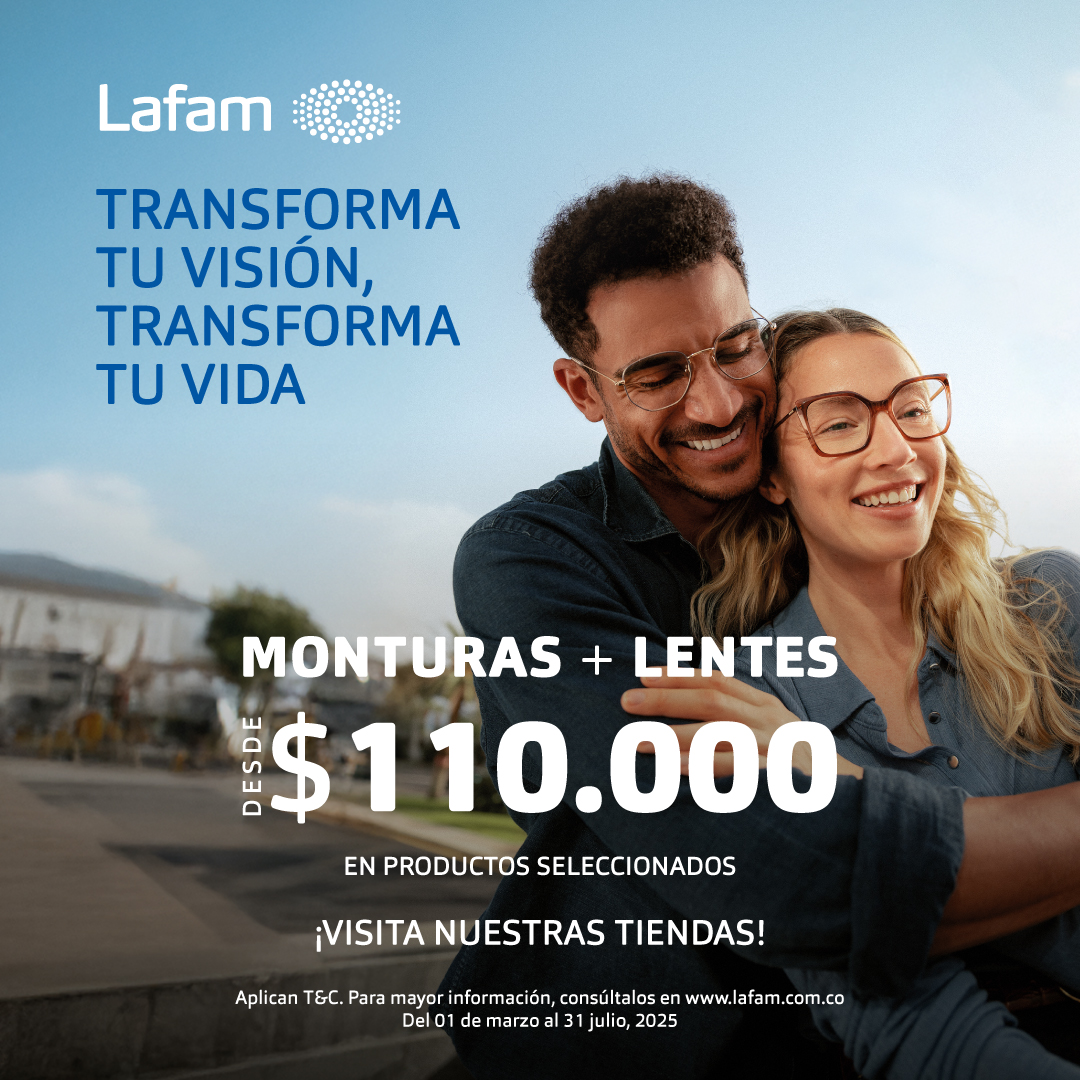 ¡ MONTURAS + LENTES !